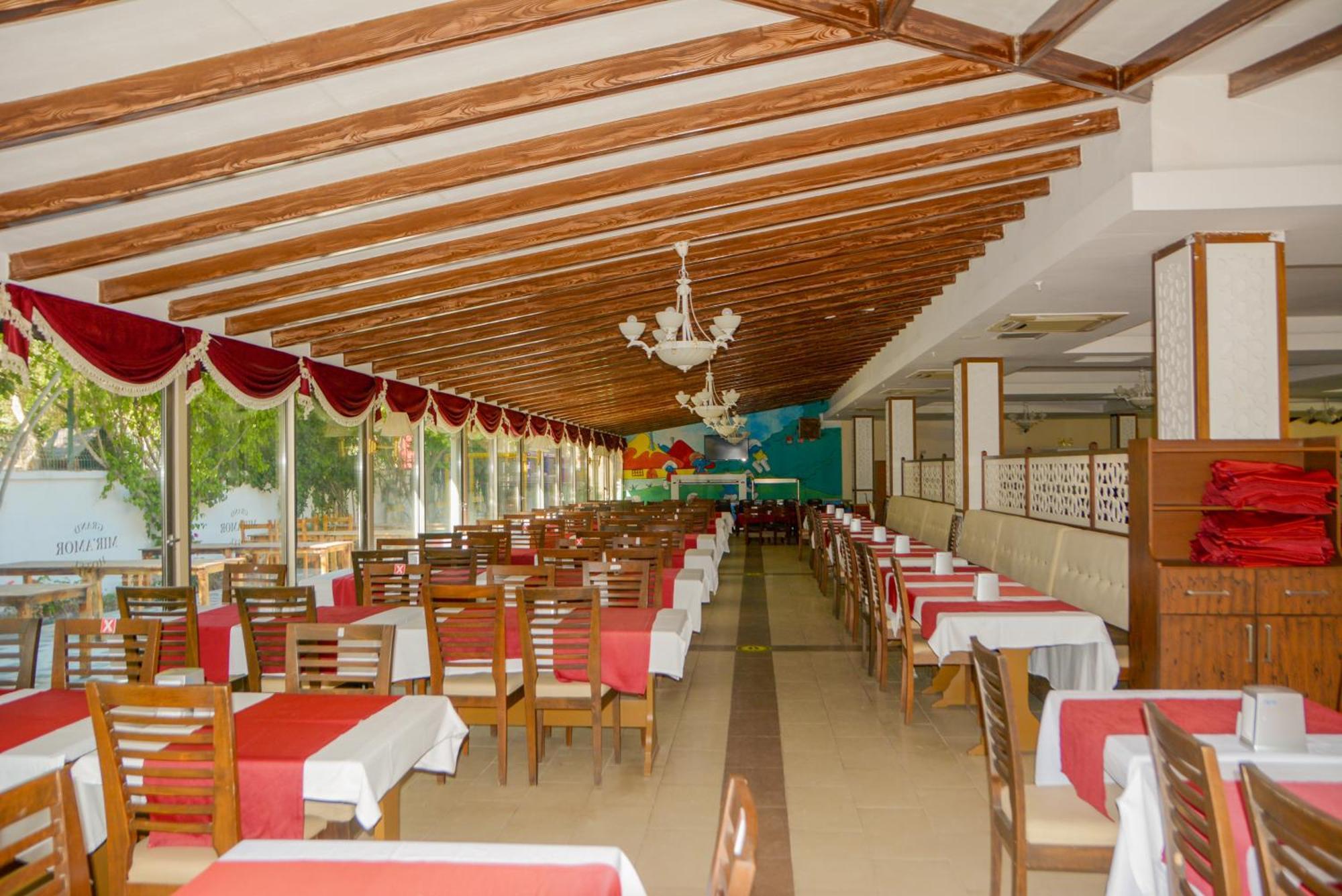 אנטליה Miramor Hotel & Spa מראה חיצוני תמונה The dining hall